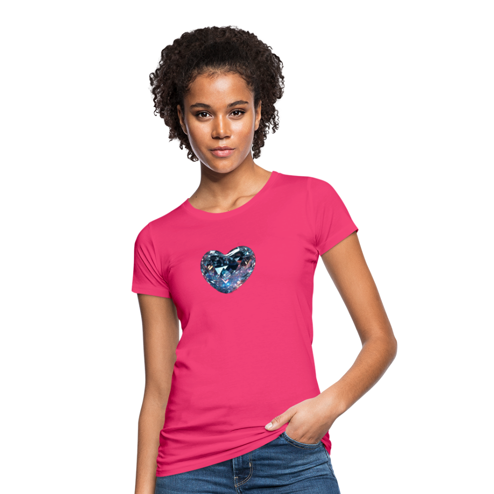 Frauen Bio-T-Shirt - Neon Pink