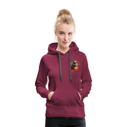 Frauen Premium Hoodie - Bordeaux