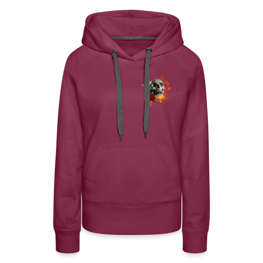 Frauen Premium Hoodie - Bordeaux