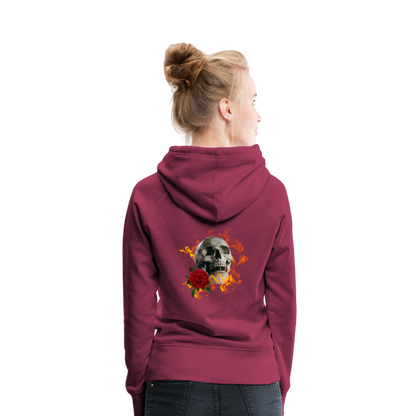 Frauen Premium Hoodie - Bordeaux