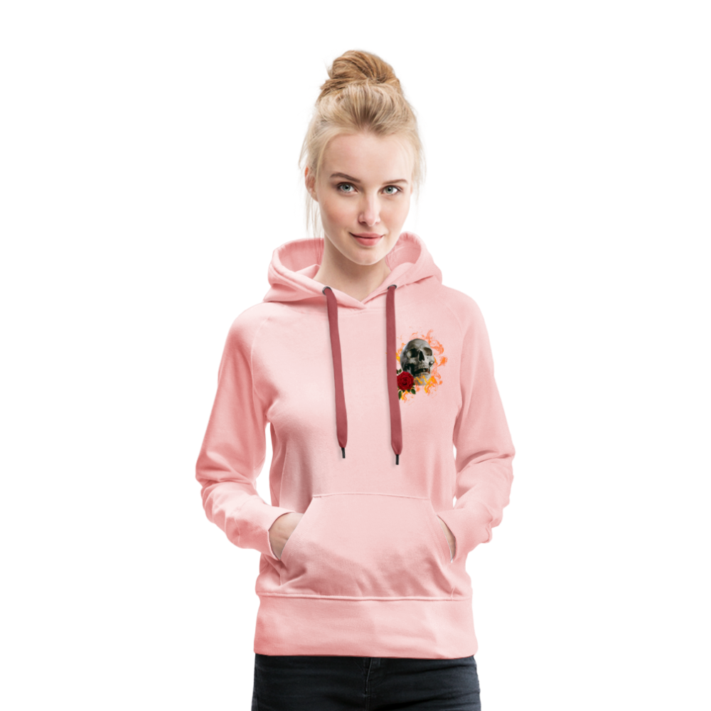 Frauen Premium Hoodie - Kristallrosa