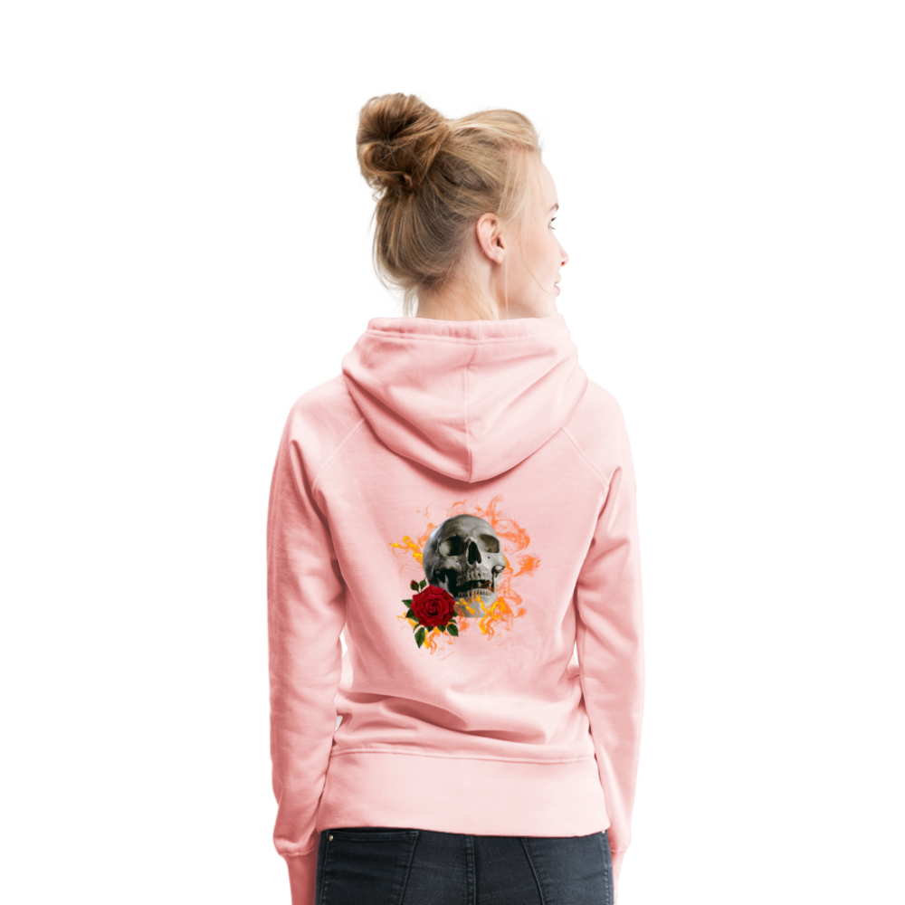 Frauen Premium Hoodie - Kristallrosa