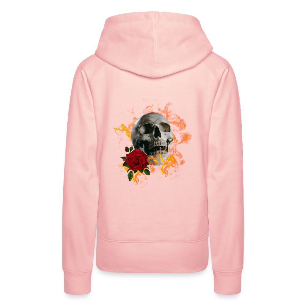 Frauen Premium Hoodie - Kristallrosa