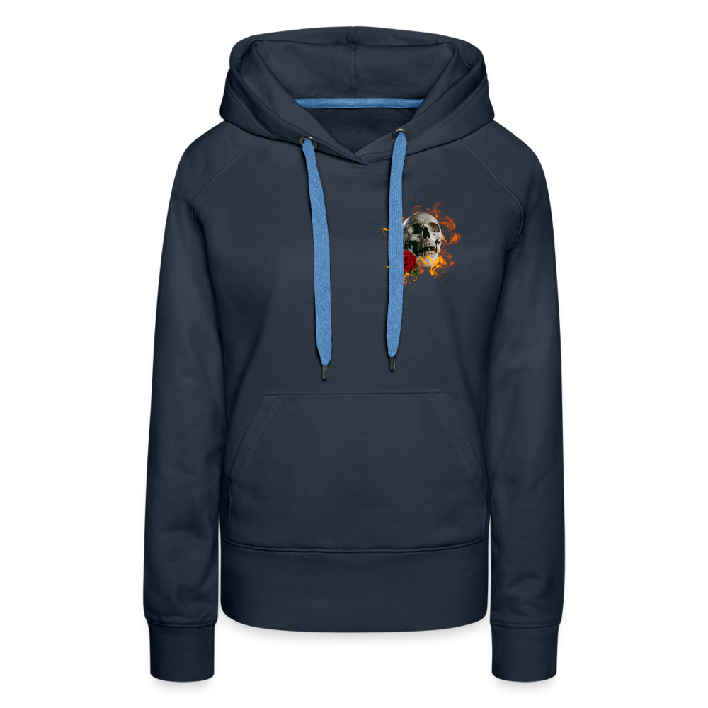 Frauen Premium Hoodie - Navy