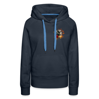 Frauen Premium Hoodie - Navy