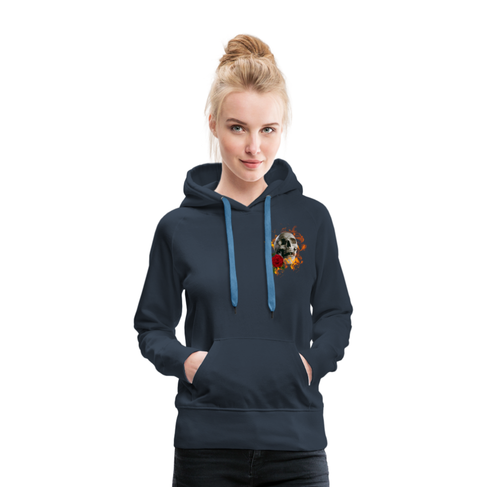 Frauen Premium Hoodie - Navy