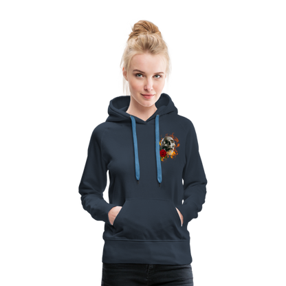 Frauen Premium Hoodie - Navy