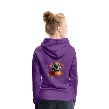 Frauen Premium Hoodie - Purple