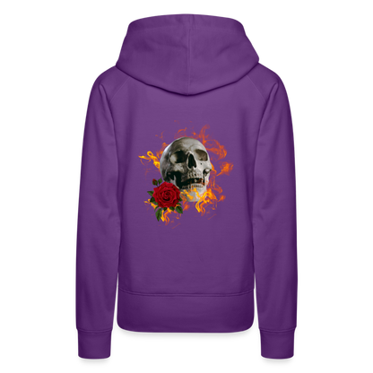 Frauen Premium Hoodie - Purple