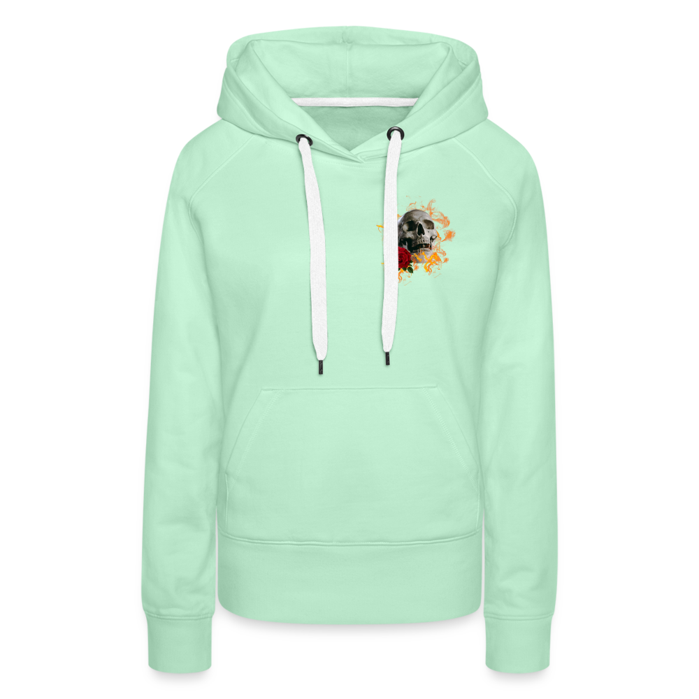 Frauen Premium Hoodie - helles Mintgrün