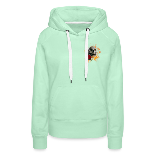 Frauen Premium Hoodie - helles Mintgrün