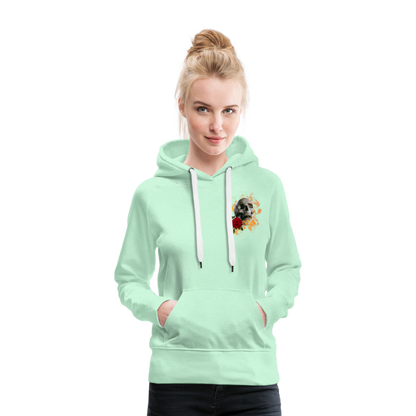 Frauen Premium Hoodie - helles Mintgrün