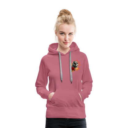 Frauen Premium Hoodie - Malve