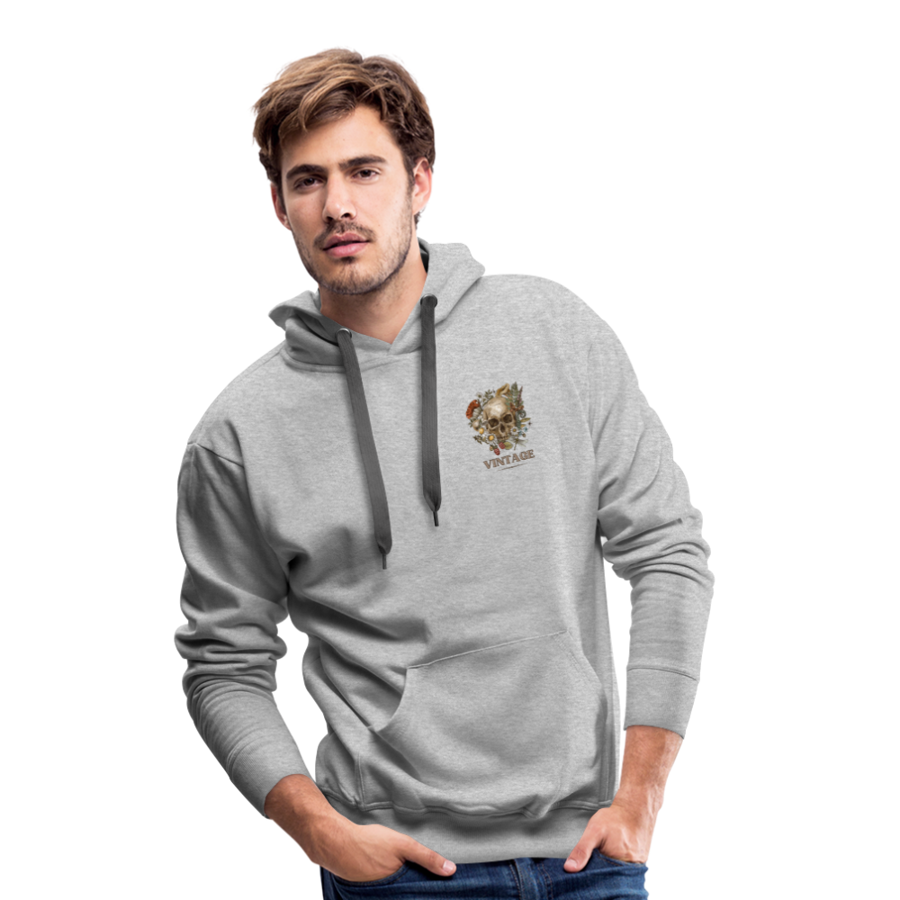 Men’s Premium Hoodie - Grau meliert