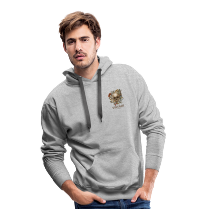 Men’s Premium Hoodie - Grau meliert