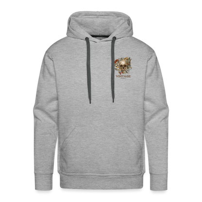 Men’s Premium Hoodie - Grau meliert