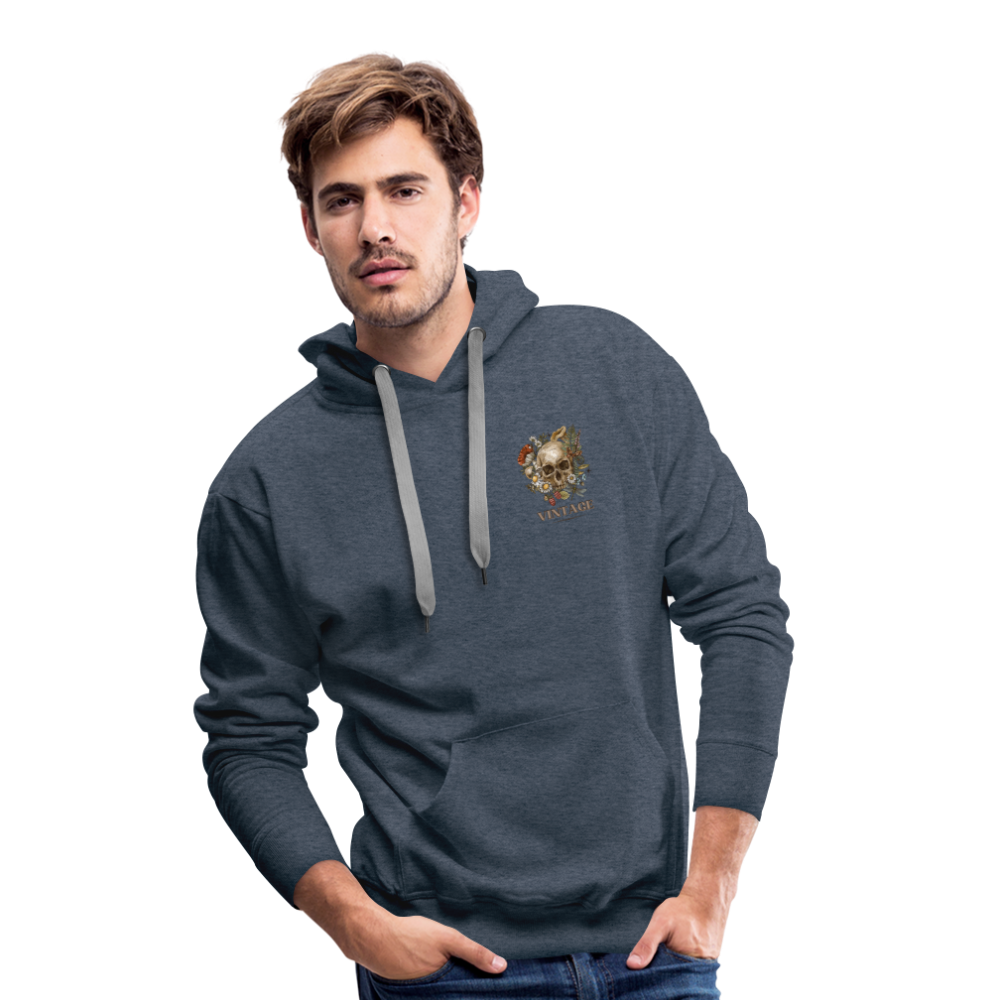 Men’s Premium Hoodie - Jeansblau