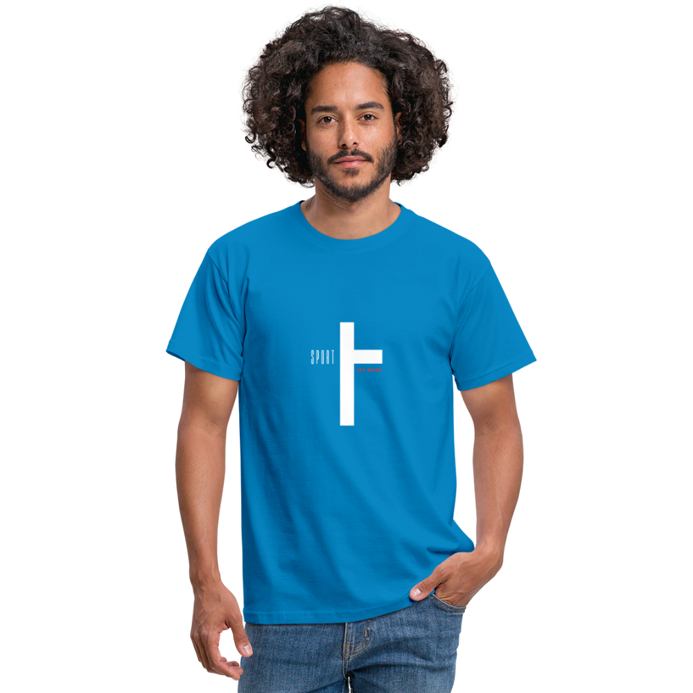 Männer T-Shirt - Royalblau