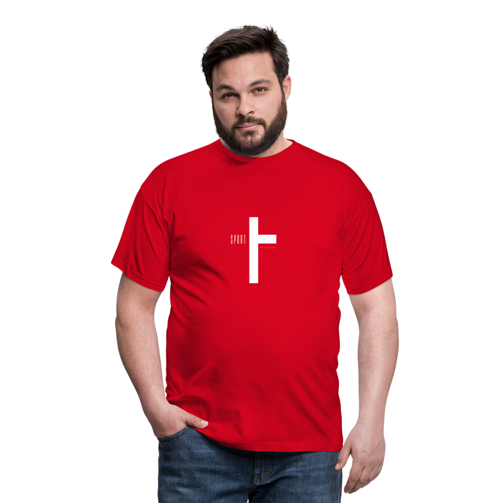 Männer T-Shirt - Rot