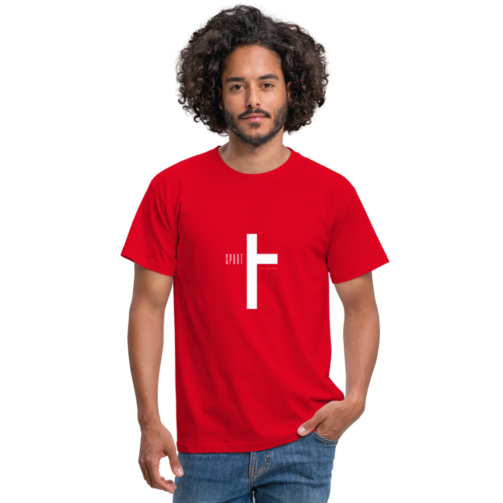 Männer T-Shirt - Rot