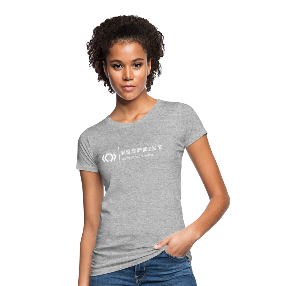 Frauen Bio-T-Shirt - Grau meliert