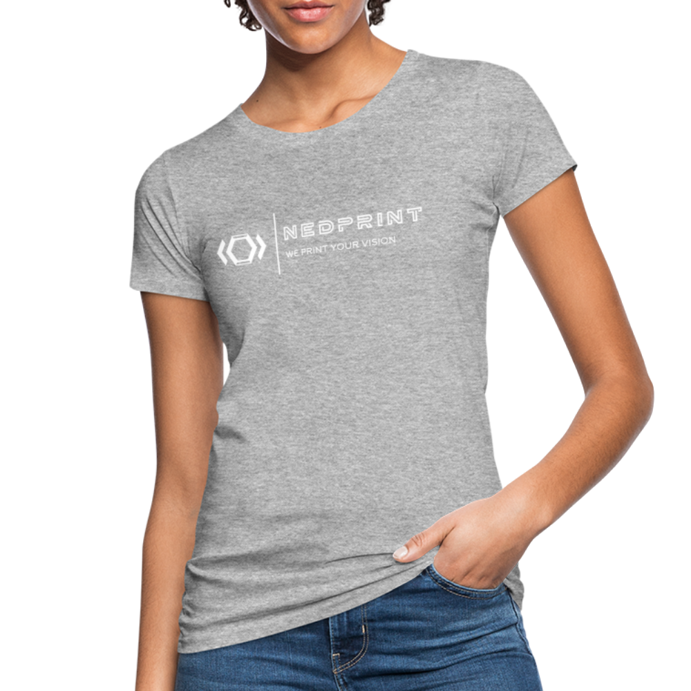 Frauen Bio-T-Shirt - Grau meliert