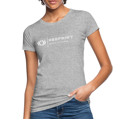 Frauen Bio-T-Shirt - Grau meliert