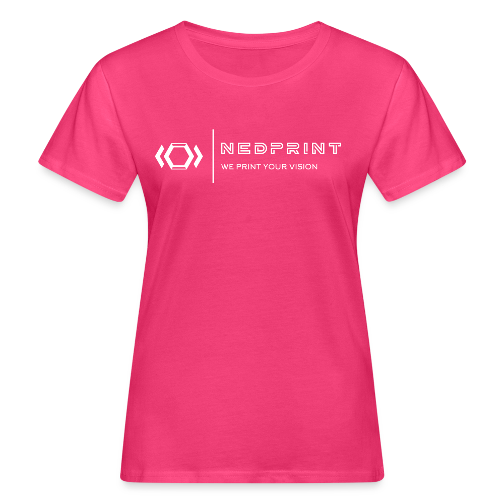 Frauen Bio-T-Shirt - Neon Pink