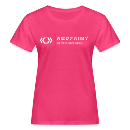 Frauen Bio-T-Shirt - Neon Pink