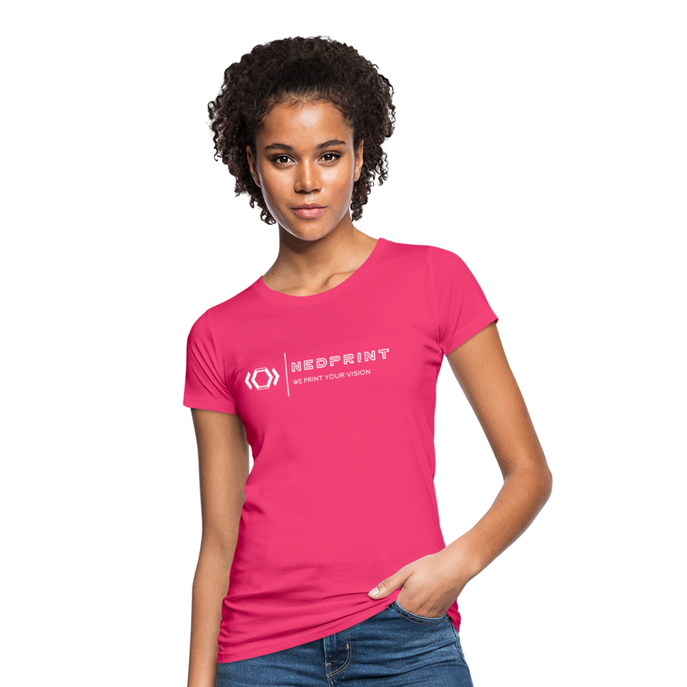 Frauen Bio-T-Shirt - Neon Pink