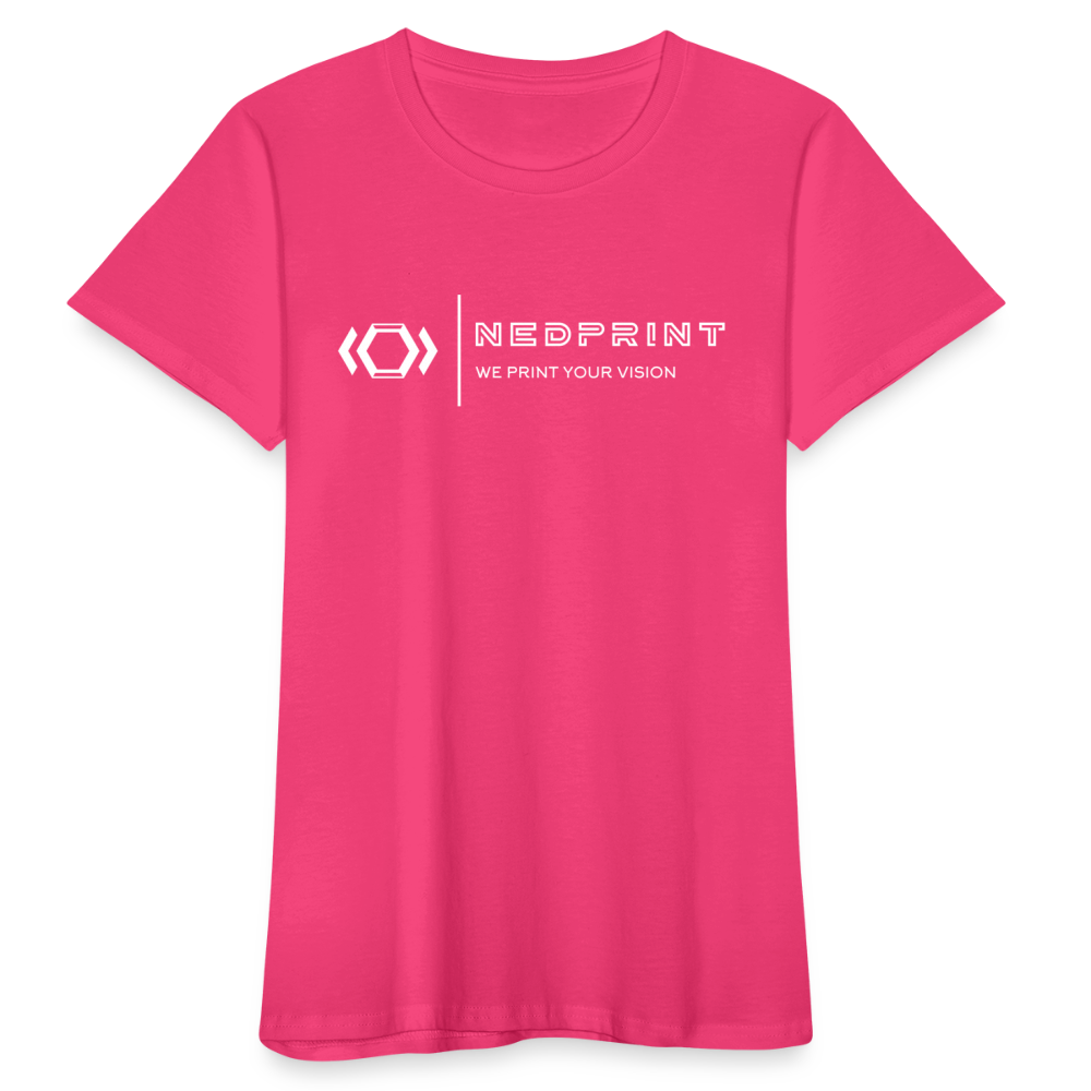 Frauen Bio-T-Shirt - Neon Pink