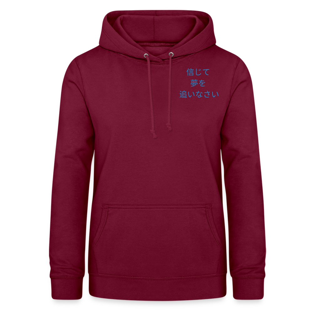 Frauen Hoodie - Bordeaux