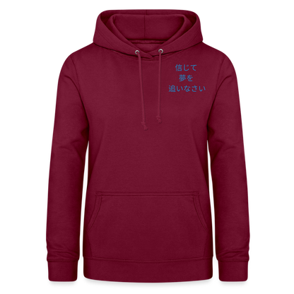 Frauen Hoodie - Bordeaux