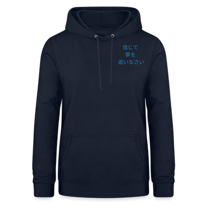 Frauen Hoodie - Navy