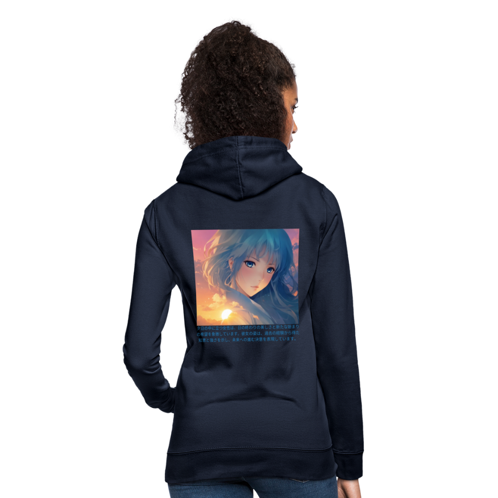 Frauen Hoodie - Navy