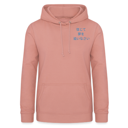 Frauen Hoodie - Altrosa