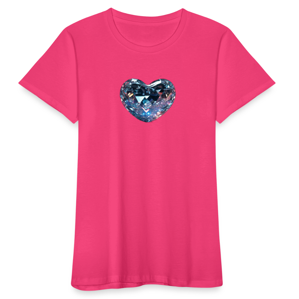 Frauen Bio-T-Shirt - Neon Pink