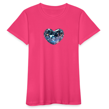 Frauen Bio-T-Shirt - Neon Pink