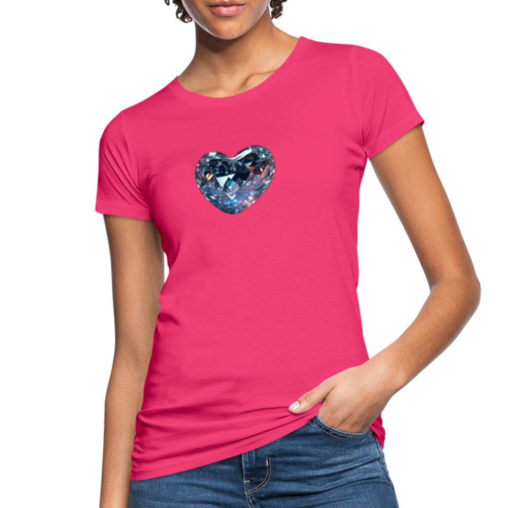 Frauen Bio-T-Shirt - Neon Pink