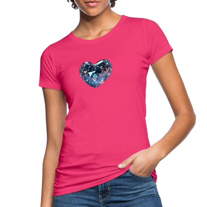 Frauen Bio-T-Shirt - Neon Pink