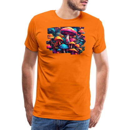 Männer Premium T-Shirt - Orange