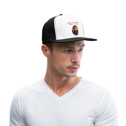 Trucker Cap - Weiß/Schwarz